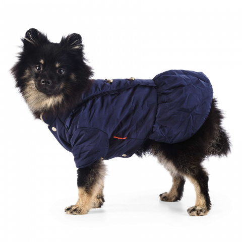 Куртка-платье для собак L синий (девочка) 1
