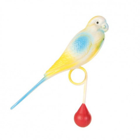 Пластиковый попугай 13 см 1