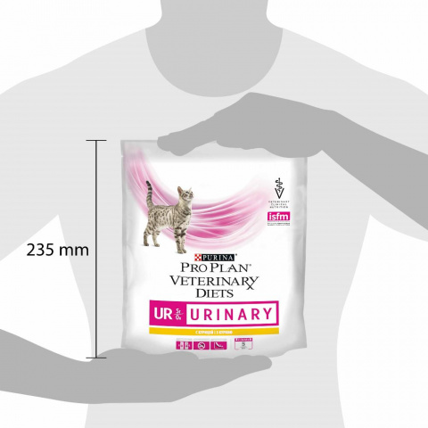 Сухой корм полнорационный диетический Veterinary Diets UR St/Ox Urinary для взрослых кошек при болезни нижних отделов мочевыводящих путей, c курицей 350 г 10