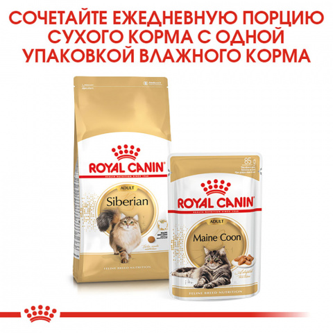 Siberian Adult корм для взрослых сибирских кошек старше 12 месяцев, 2 кг 4