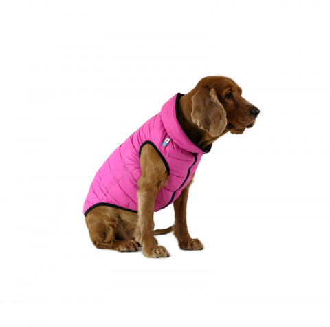 Курточка двухсторонняя для собак XS 25 розовый (унисекс) 2