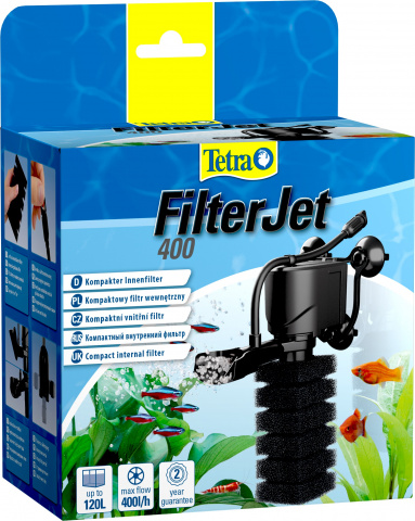 FilterJet 400 фильтр внутренний компактный для аквариумов 50-120 л, 400 л/ч, 4Вт