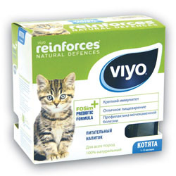 VIYO Напиток-пребиотик для котят 7х30мл