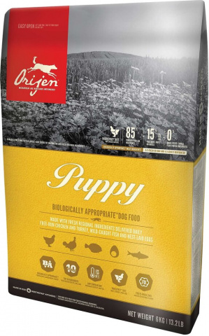 Puppy корм для щенков всех пород, с цыпленком, индейкой и рыбой, 2,27 кг