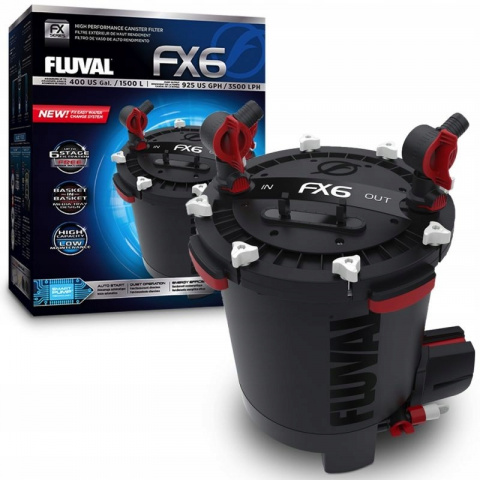 Фильтр внешний FLUVAL FX6, 2130 л/ч /аквариумы до 1500 л/