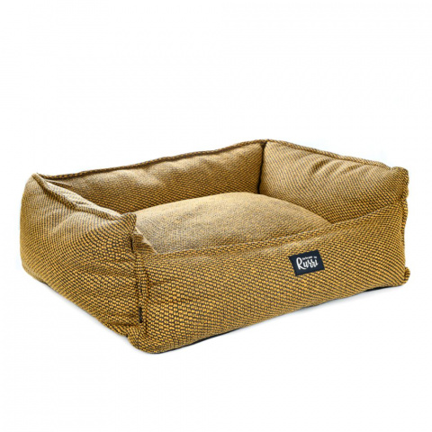 Лежак для кошек и собак мелких и средних пород, 70х60х22 см, желтый