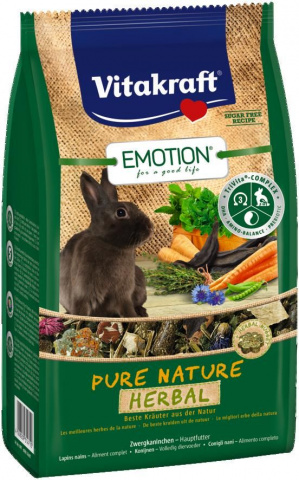 Корм для кроликов Pure Nature Herbal, 600г