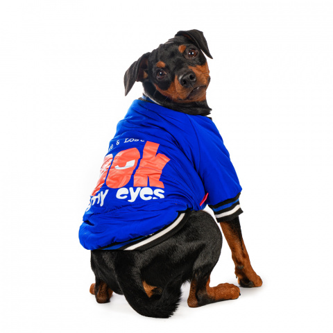 Куртка для собак Look 2XL голубой (унисекс)