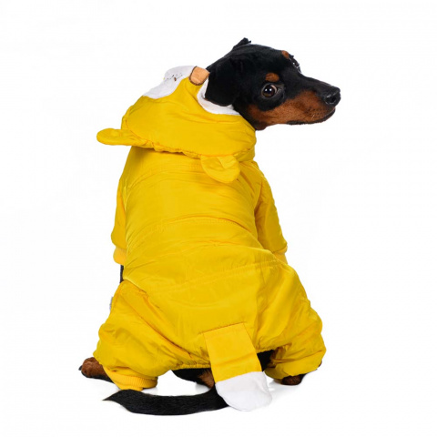 Комбинезон с капюшоном для собак XL желтый (унисекс) 1