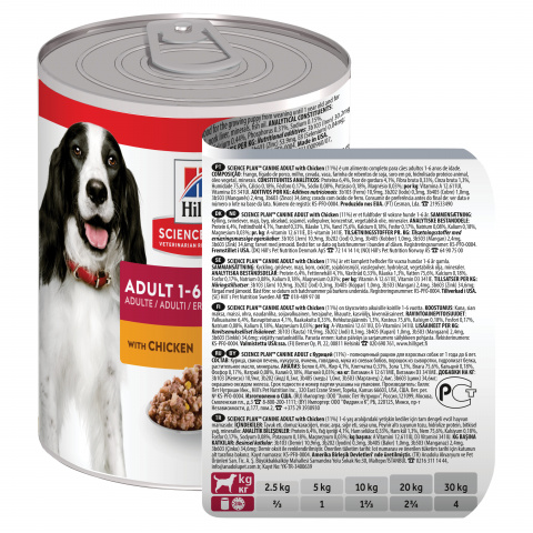 Science Plan Canine Adult консервы для собак, с курицей, 370 г 3