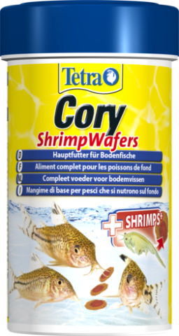 Cory Shrimp Wafers корм для донных рыб, 100 мл