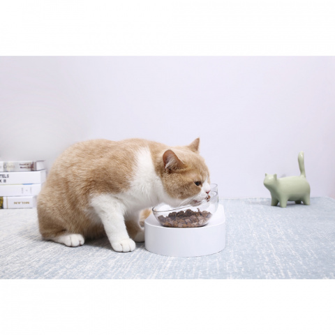Миска для кошек и собак на подставке двойная Fresh Nano 5