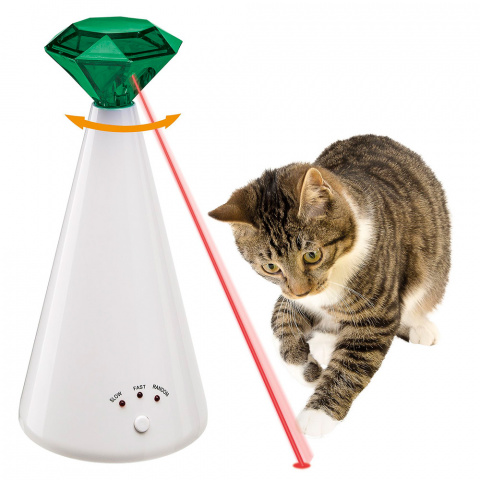 Игрушка для кошек лазерная Phantom, 21 см, цены, купить в интернет-магазине  Четыре Лапы с быстрой доставкой