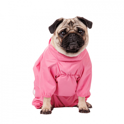 Дождевик для собак XL розовый (девочка) 2