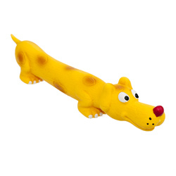Игрушка для собак Собака долговязая, латекс, 25 см