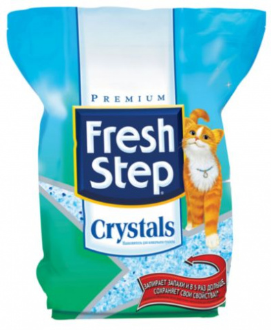 Crystals наполнитель для кошачьего туалета, силикагелевый, 1,81 кг
