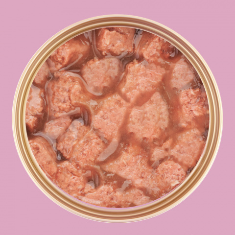 Adult Влажный корм (консервы) для взрослых кошек, с лососем и тунцом в желе, 410 гр. 2