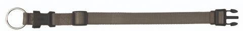 Ошейник Premium, S: 25–40 см/15 мм, темно-серый