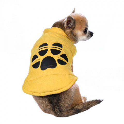 Куртка двухсторонняя для собак S желтый (унисекс) 8