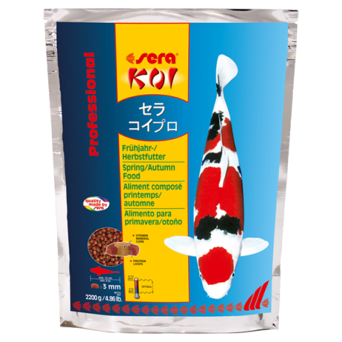 Корм для рыб Koi Professional Весна/Осень 2,2 кг