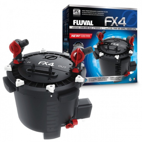 Фильтр внешний FLUVAL FX4, 1700 л/ч /аквариумы до 1000 л/