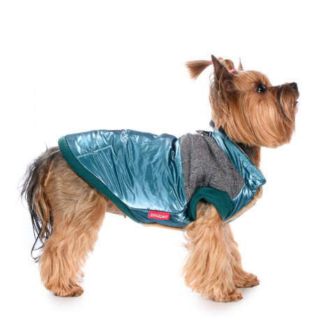 Куртка для собак XS голубой (унисекс)