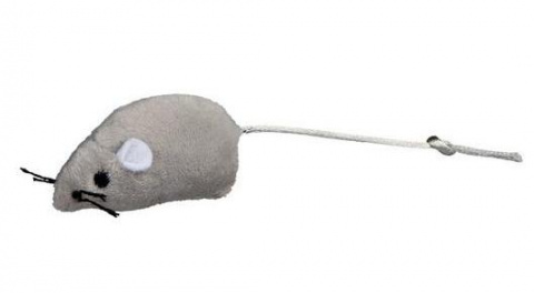 Игрушка для кошек Мышка серая 5 см