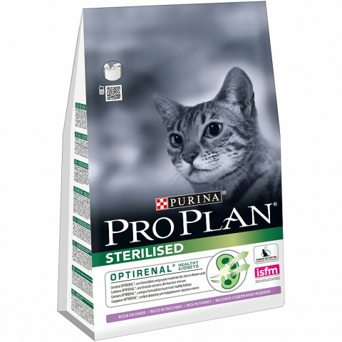 Sterilised корм для стерилизованных кошек, с индейкой, 1,9 кг