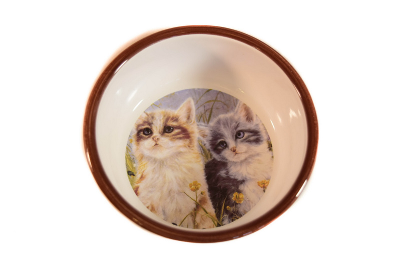 Миска для кошек с рис. Кошки 300м 1