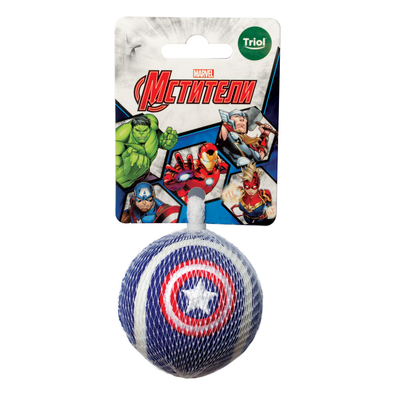 Игрушка для собак Marvel Капитан Америка Мяч теннисный