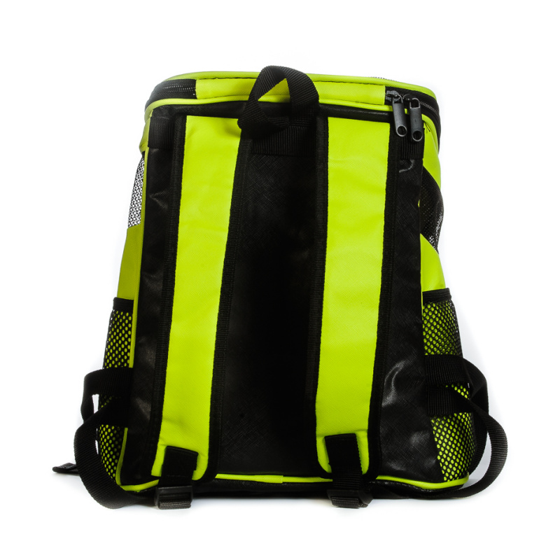 Рюкзак переноска для кошек и собак, зеленый, 35х25х31 см 2