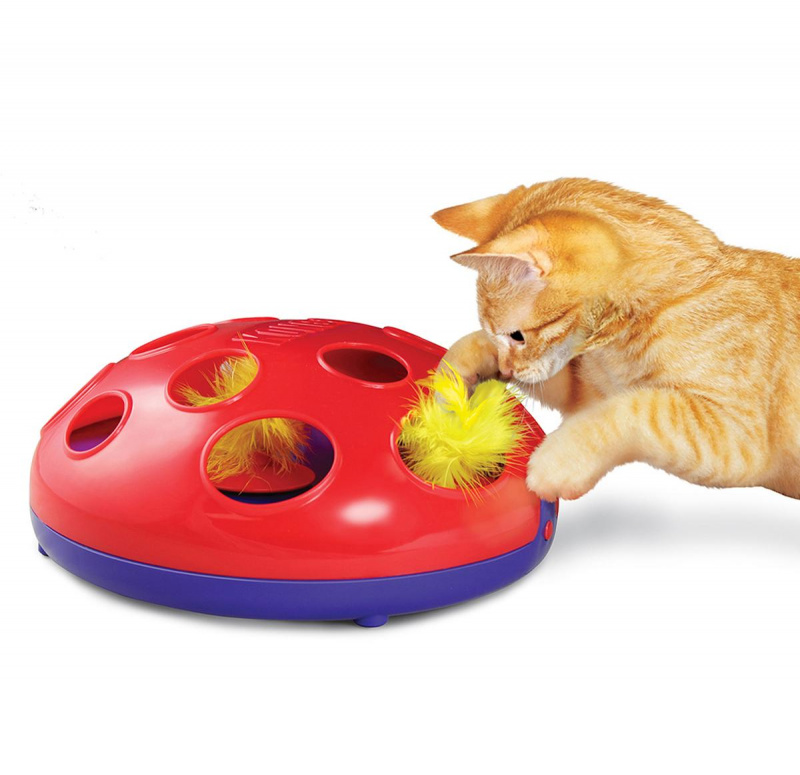 Игрушка для кошек Gliden Seek Трек на батарейках диаметр 24 см