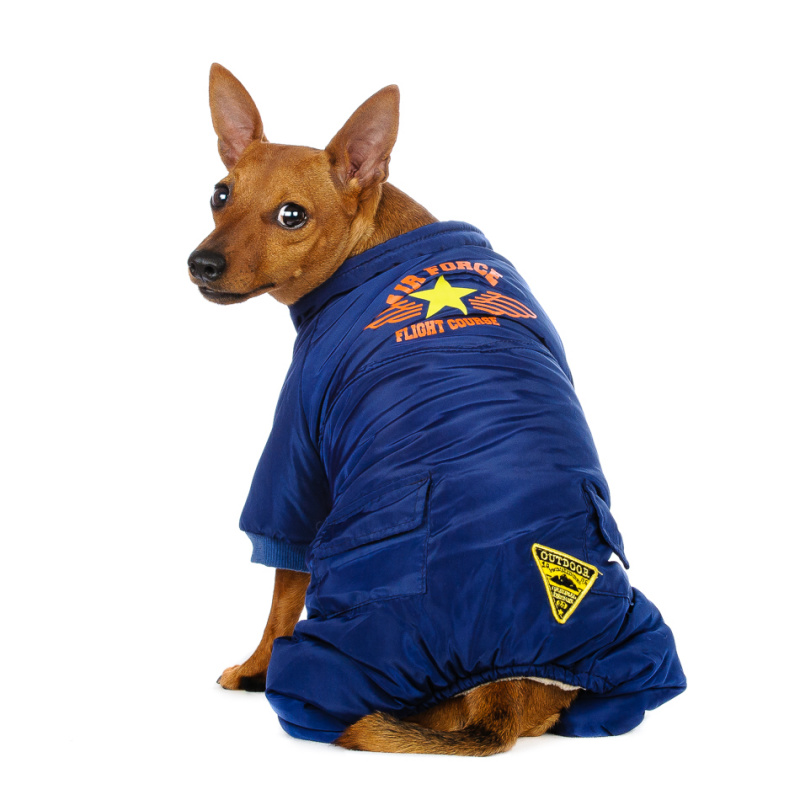 Комбинезон для собак синий Air Force 2