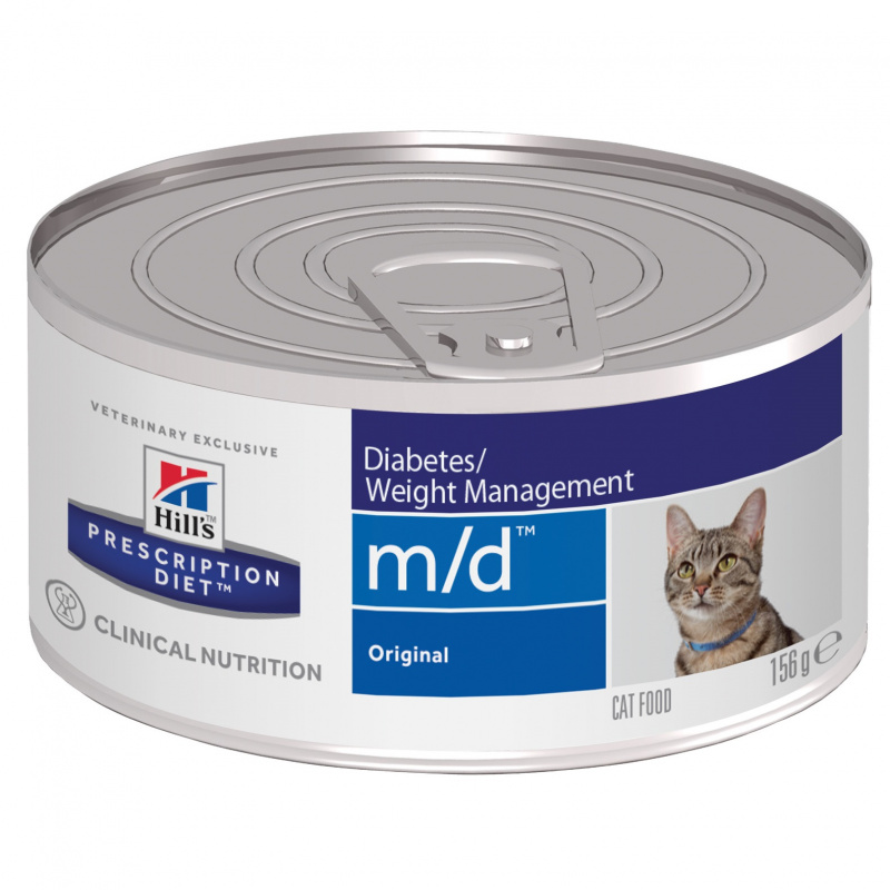 Prescription Diet m/d Diabetes/Weight Management влажный корм для кошек, 156г