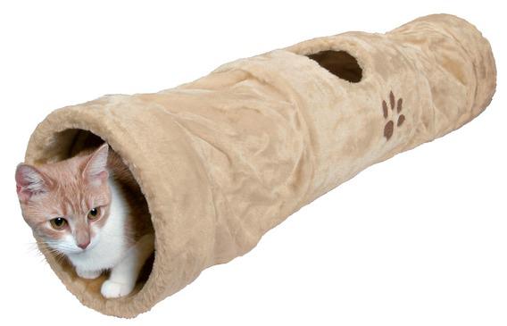 Тоннель для кошки125х25х25см, плюшевый