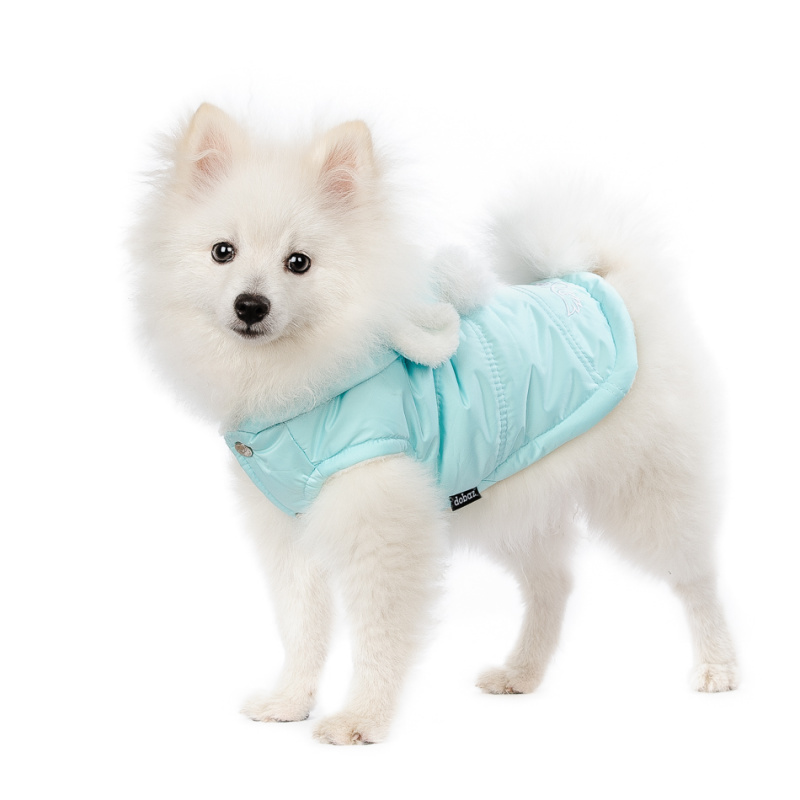 Куртка для собак голубая