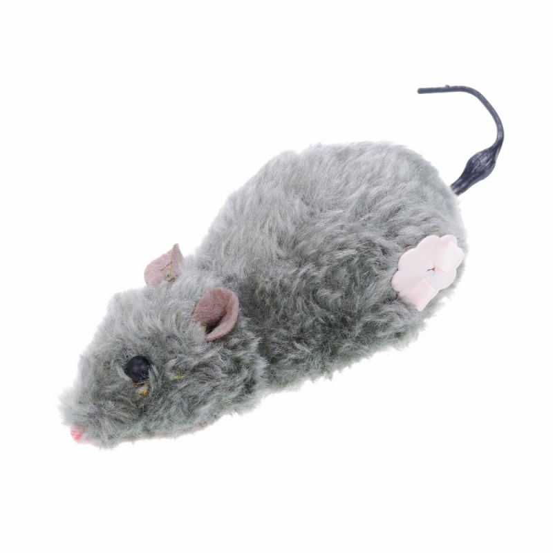 Игрушка для кошек Мышь заводная 11,5 см