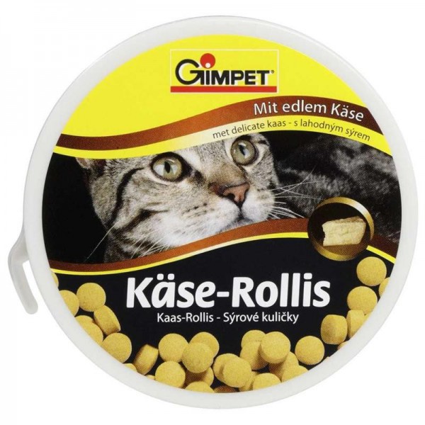 Gimpet Витамины для кошек сырные шарики 400т
