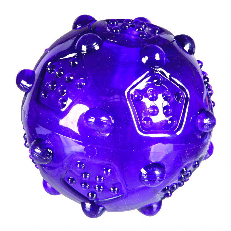 Trixie Игрушка для собак Мяч, цвета в ассортименте (диаметр 8 см) купить по выгодной цене в интернет-магазине Четыре Лапы