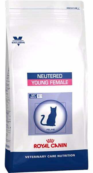 Neutered Young Female корм для стерилизованных кошек с момента операции до 7 лет, 400 г