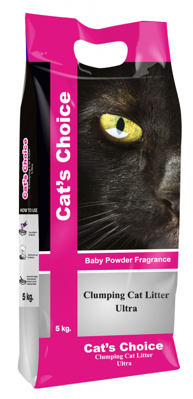 Cats Choice Baby Powder наполнитель с ароматом детской пудры