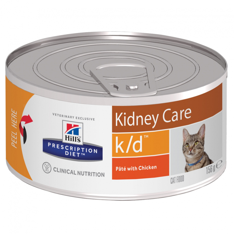 Prescription Diet k/d Kidney Care влажный корм для кошек, с курицей, 156г 4