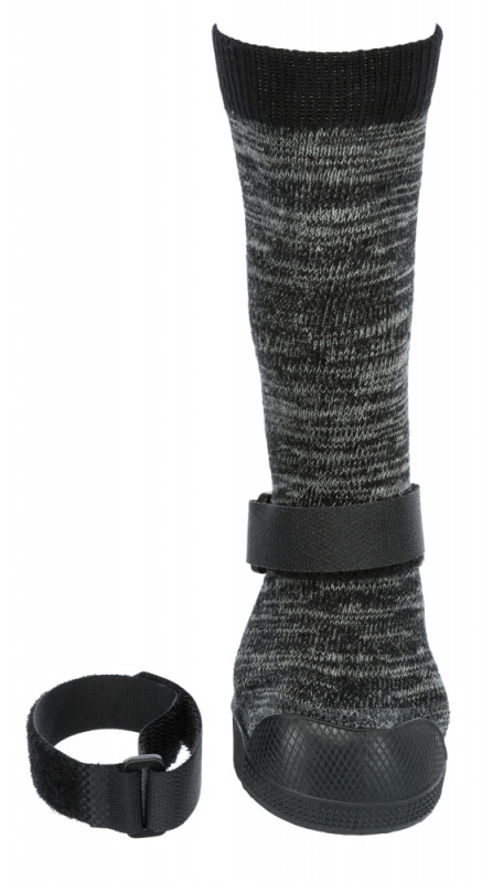 Защитные носки для лап Walker, L–XL, 2 шт., пёстрый чёрный/чёрный 1