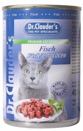 Premium Cat Food консервы для кошек, с лососем, 415 г