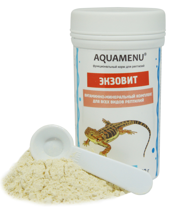 Функциональный корм Экзовит для всех видов рептилий и амфибий, 100 мл(50 г) 2