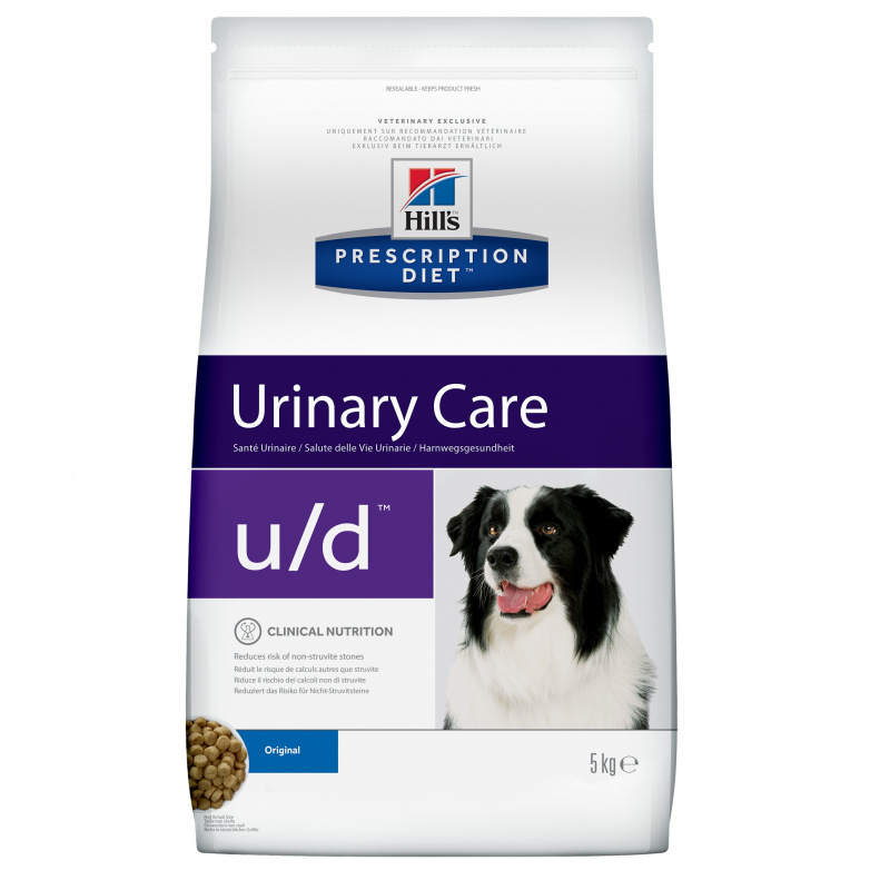 Prescription Diet u/d Urinary Care сухой корм для собак, 5кг