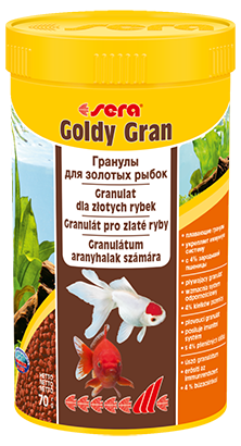 Goldy Gran корм для золотых рыбок гранулы, бн. 250 мл