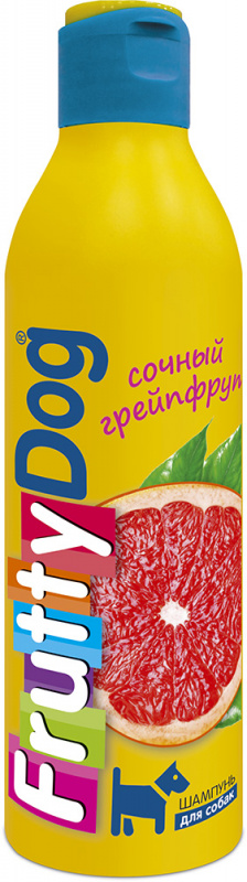 Шампунь FRUTTY для собак Сочный грейпфрут 250 мл 1х27