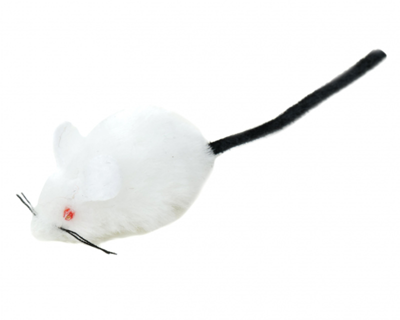 Игрушка для кошек Мышь меховая 4,5см (2шт) 1
