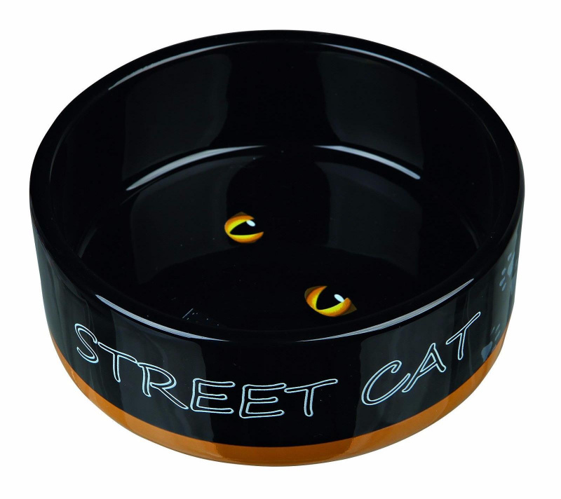 Миска керамическая Street Cat, 0.3 л/ф 12 см